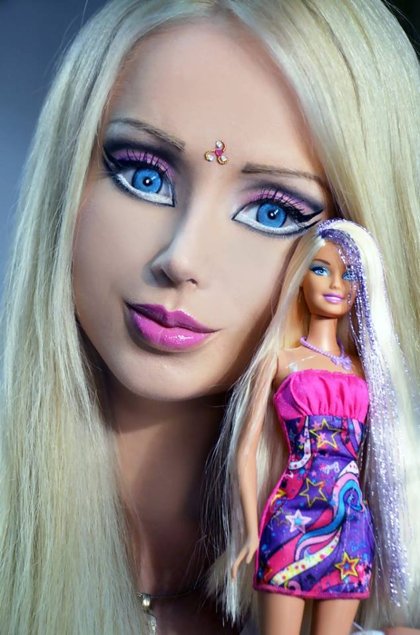 Valeria Lukyanova Ukrainian Human Barbie
