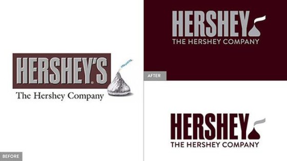 Hershey's New Logo