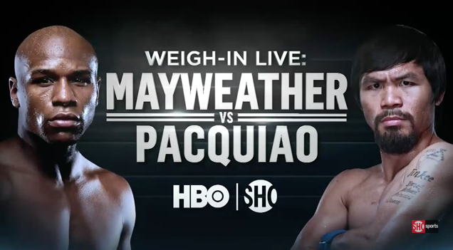 Pacquiao vs Mayweather 2015 Official Weigh-In (Video) – Madlangbayan.ph